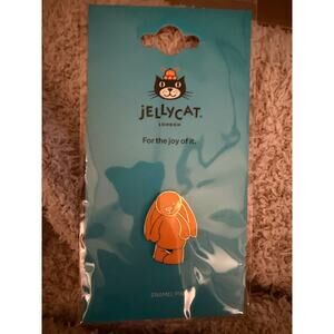 Jellycat Orange Bashful Pin, BNWT AUTHENTIC